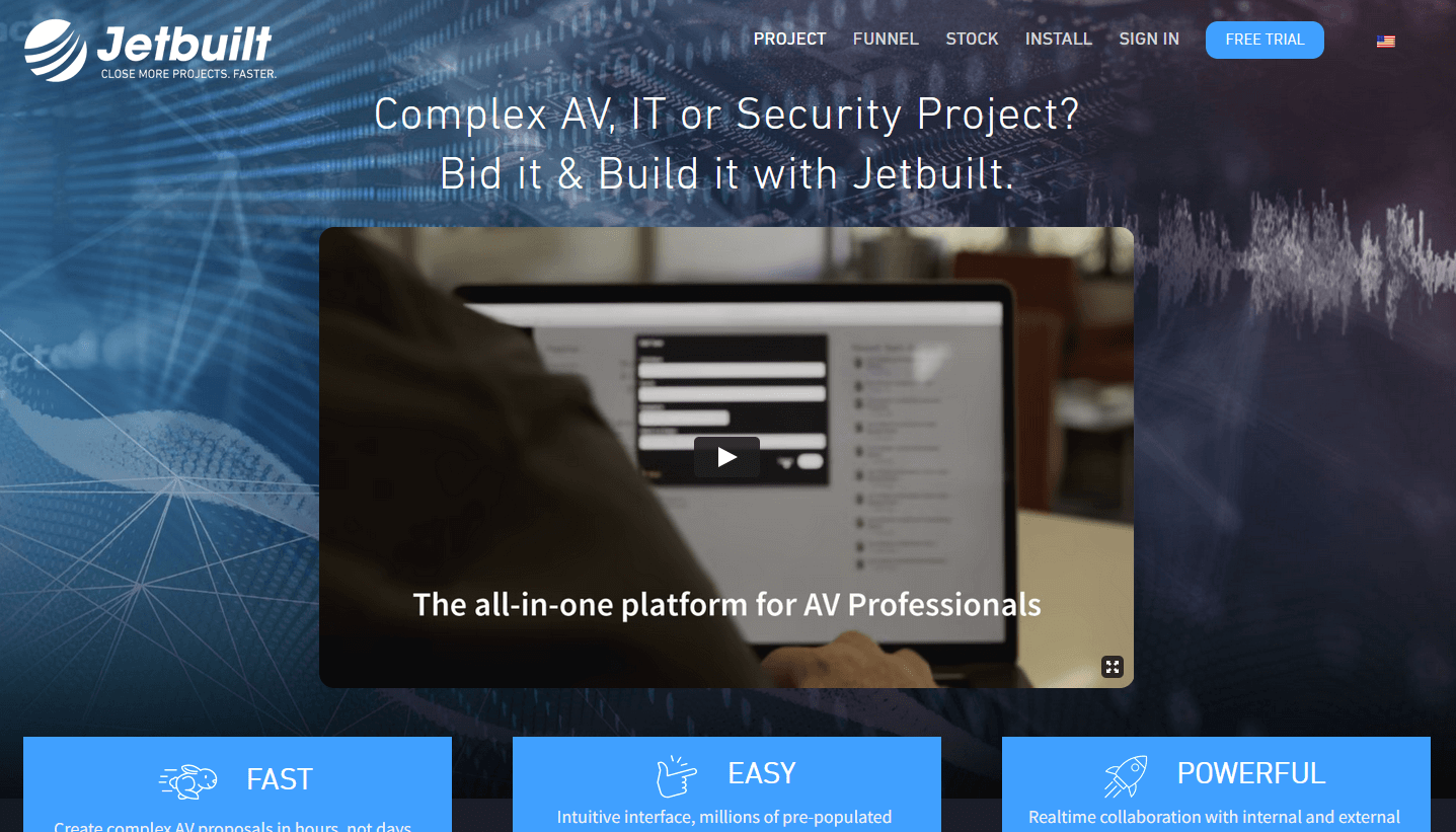 jetbuilt av quoting software